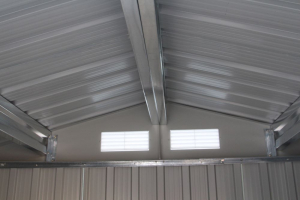 Rojaplast Archer "A"  f&eacute;m kerti h&aacute;z, t&aacute;rol&oacute; sz&uuml;rke 213x127x195 cm (A127)