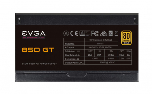 EVGA SuperNOVA 850 GT 850W moduláris tápegység (220-GT-0850-Y2)