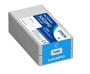 Epson SJIC22P tintapatron kék (C33S020602)