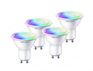 Yeelight Smart GU10 Bulb W1 color okosizzó 4db (YLDP004-A)
