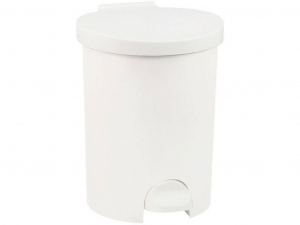 Curver ped&aacute;los szemetes belső kos&aacute;rral 15liter feh&eacute;r (173195)