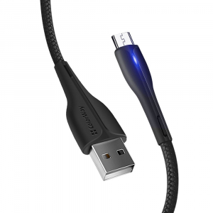 ColorWay USB-A - MicroUSB k&aacute;bel 1m fekete (CW-CBUM034-BK)