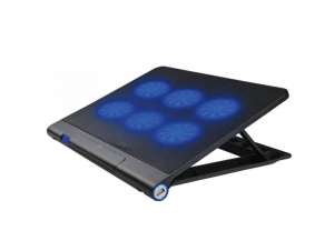 Platinet Notebook hűtőpad 17.3" fekete (PLCP6FB)