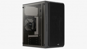 Aerocool CS-107 (CS-107-A-BK-v1) táp nélküli Micro ATX ház fekete (ACCS-PC14012.11)