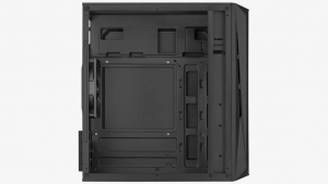 Aerocool CS-107 (CS-107-A-BK-v1) táp nélküli Micro ATX ház fekete (ACCS-PC14012.11)