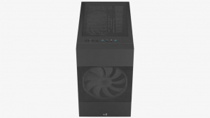 AeroCool Atomic (Atomic-G-BK-v1) táp nélküli ablakos Micro ATX ház fekete (ACCS-PV26023.11)