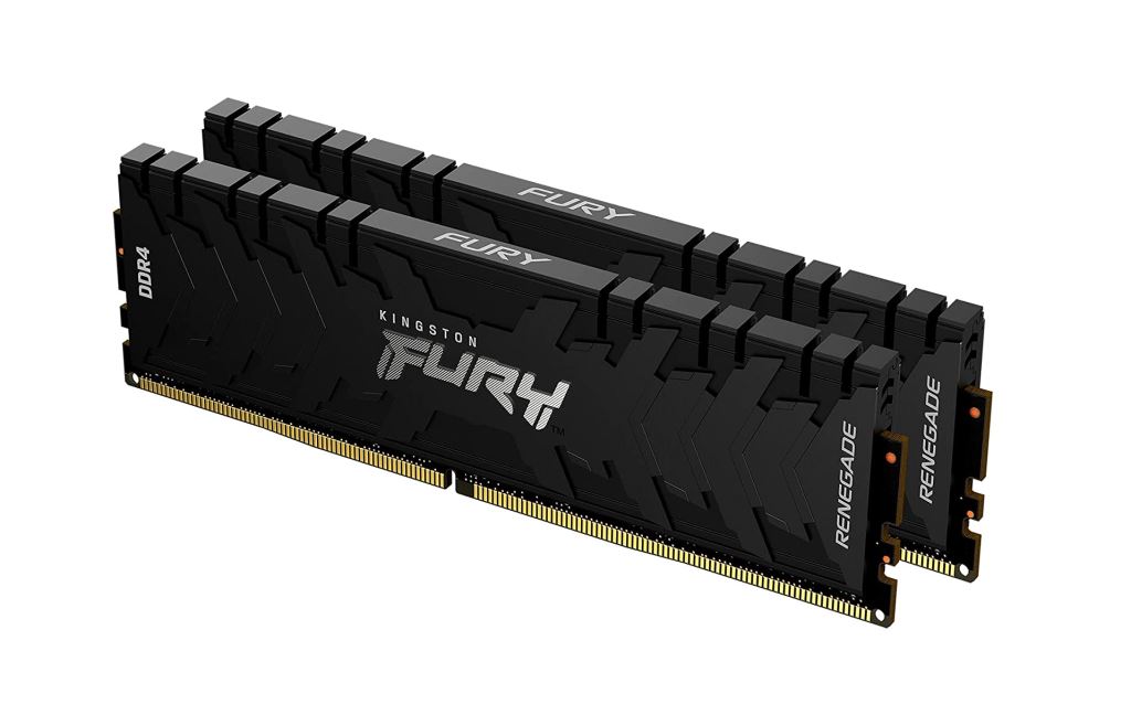 64GB 2666MHz DDR4 RAM Kingston Fury Renegade Black CL15 (2x32GB) (KF426C15RBK2/64)