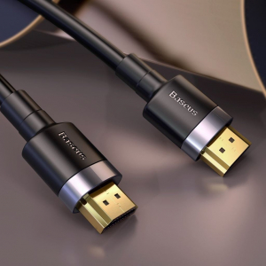 Baseus Cafule HDMI 2.0 k&aacute;bel, 4K, 3D, 2m, fekete-sz&uuml;rke (CADKLF-F01)