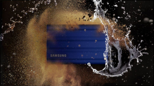 1TB Samsung T7 Shield külső SSD meghajtó kék (MU-PE1T0R/EU)