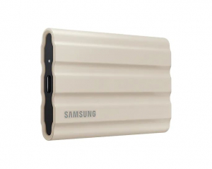 2TB Samsung T7 Shield külső SSD meghajtó bézs (MU-PE2T0K/EU)