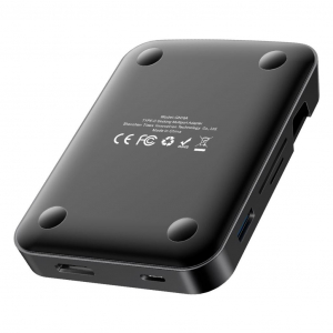 Baseus Mate asztali dokkoló Huawei és Samsung okostelefonokhoz, USB-C hub (CAHUB-AT01)