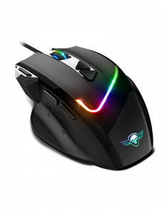 Spirit Of Gamer PRO-M3 RGB optikai Gaming egér és egérpad fekete (S-PM3RGB)