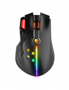 Spirit Of Gamer XPERT-M600 vezeték nélküli optikai Gaming egér fekete (S-XM600RF)