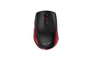 Genius NX-8006S vezeték nélküli csendes egér fekete-piros (31030024401)