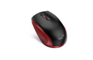 Genius NX-8006S vezeték nélküli csendes egér fekete-piros (31030024401)