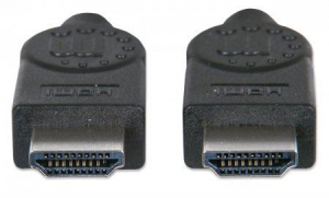 Manhattan High Speed HDMI Ethernet kábel 2m fekete (323215)