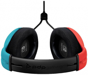 PDP LVL 40 Switch gaming headset k&eacute;k-piros (500-162-EU-BLRD)