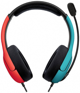 PDP LVL 40 Switch gaming headset k&eacute;k-piros (500-162-EU-BLRD)