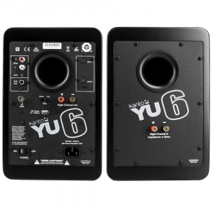 Kanto YU6 aktív Bluetooth hangszóró matt fekete (KA0005)
