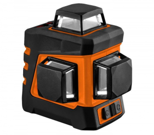NEO Tools 75-108 Lézeres szintező, zöld lézer, 360fokos, 3D, önbeálló, 20m, mágneses tartóval