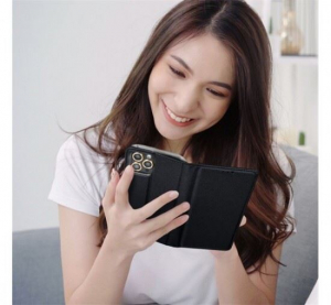 Magnet Samsung Galaxy A13 4G mágneses flip tok, fekete (65184)