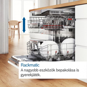 Bosch SMS4HVI45E szabadonálló mosogatógép inox