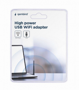 Gembird 300Mbps USB WiFi adapter (WNP-UA300P-02)