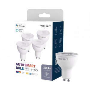Yeelight Smart GU10 Bulb W1 color okosizzó 4db (YLDP004-A)