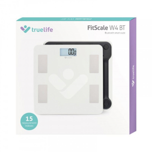 TrueLife FitScale W4 BT okosmérleg fehér (TLFSW4BT)