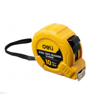 Deli Tools mérőszalag 10m / 25mm sárga (EDL9010B)