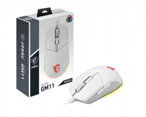MSI Clutch GM11 White Gaming optikai eg&eacute;r feh&eacute;r (S12-0401950-CLA)