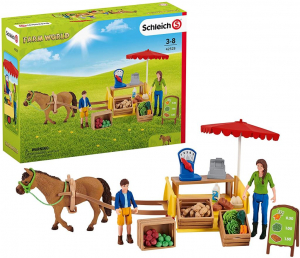 Schleich mobil piaci stand (42528)