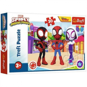 Trefl Pókember és csodálatos barátai 30 db-os puzzle (18285)