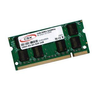 2GB 533MHz DDR2 Notebook RAM CSX (CSXO-D2-SO-533-2G)