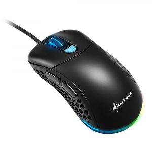 Sharkoon Light2 200 optikai gaming egér fekete (4044951029013)