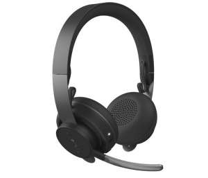 Logitech Zone Wireless Plus Teams headset fekete (981-000859)