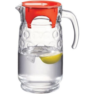 Üvegkancsó fedővel üveg 1,5l (1710VKA061)