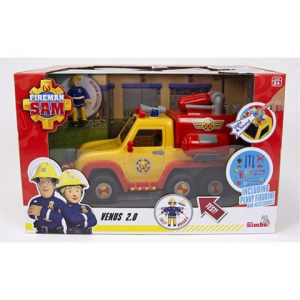 Simba Toys Sam a tűzoltó: Venus 2.0 tűzoltó kocsi fénnyel és hanggal játékszett (109251094038)