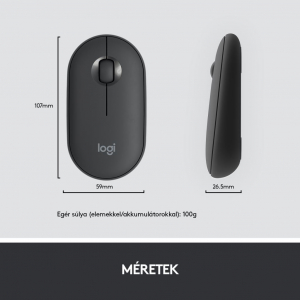 Logitech MK470 vezeték nélküli US billentyűzet + optikai egér (920-009204)