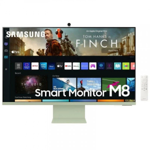 32" Samsung Smart M8 LCD monitor zöld-fehér (LS32BM80GUUXEN)