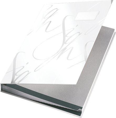 Leitz "Design" aláírókönyv A4 fehér (E57450001)