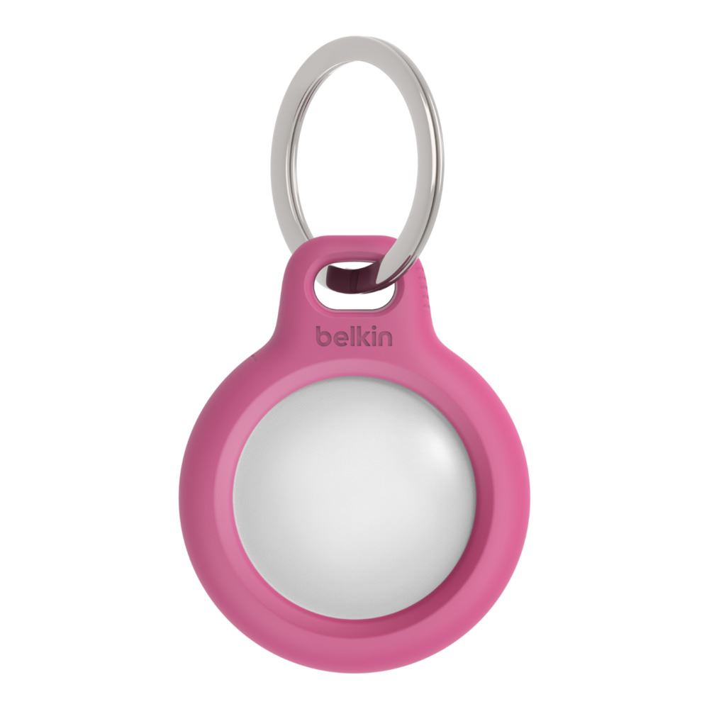 Belkin AirTag tartó kulcskarikával pink (F8W973btPNK)