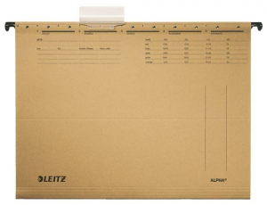 Leitz "Alpha Standard" függőmappa A4 natúr (E19150000)