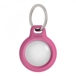 Belkin AirTag tartó kulcskarikával pink (F8W973btPNK)