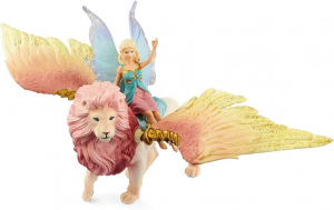 Schleich tündér szárnyas oroszlánon (70714)