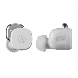 Audio-Technica ATH-SQ1TWWH TWS Bluetooth fülhallgató fehér