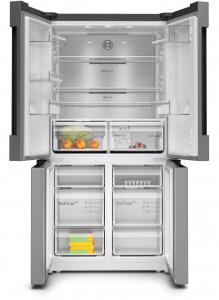 Bosch KFN96APEA alulfagyaszt&oacute;s hűtőszekr&eacute;ny inox