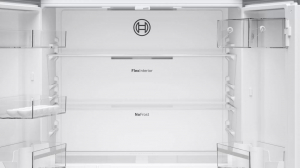 Bosch KFN96VPEA alulfagyasztós hűtőszekrény inox