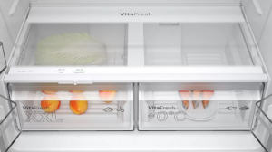 Bosch KFN96VPEA alulfagyasztós hűtőszekrény inox