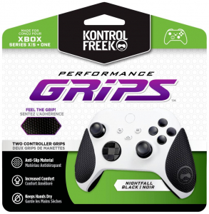 KontrolFreek Performance Grips Nightfall Xbox Series/One kontroller borítás fekete (4777-XB1)